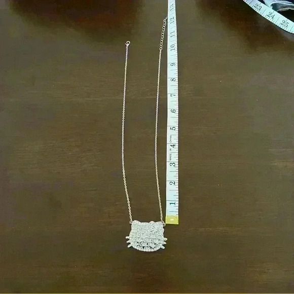 Hello Kitty Sanrio Rhinestone Necklace - Picture 4 of 6